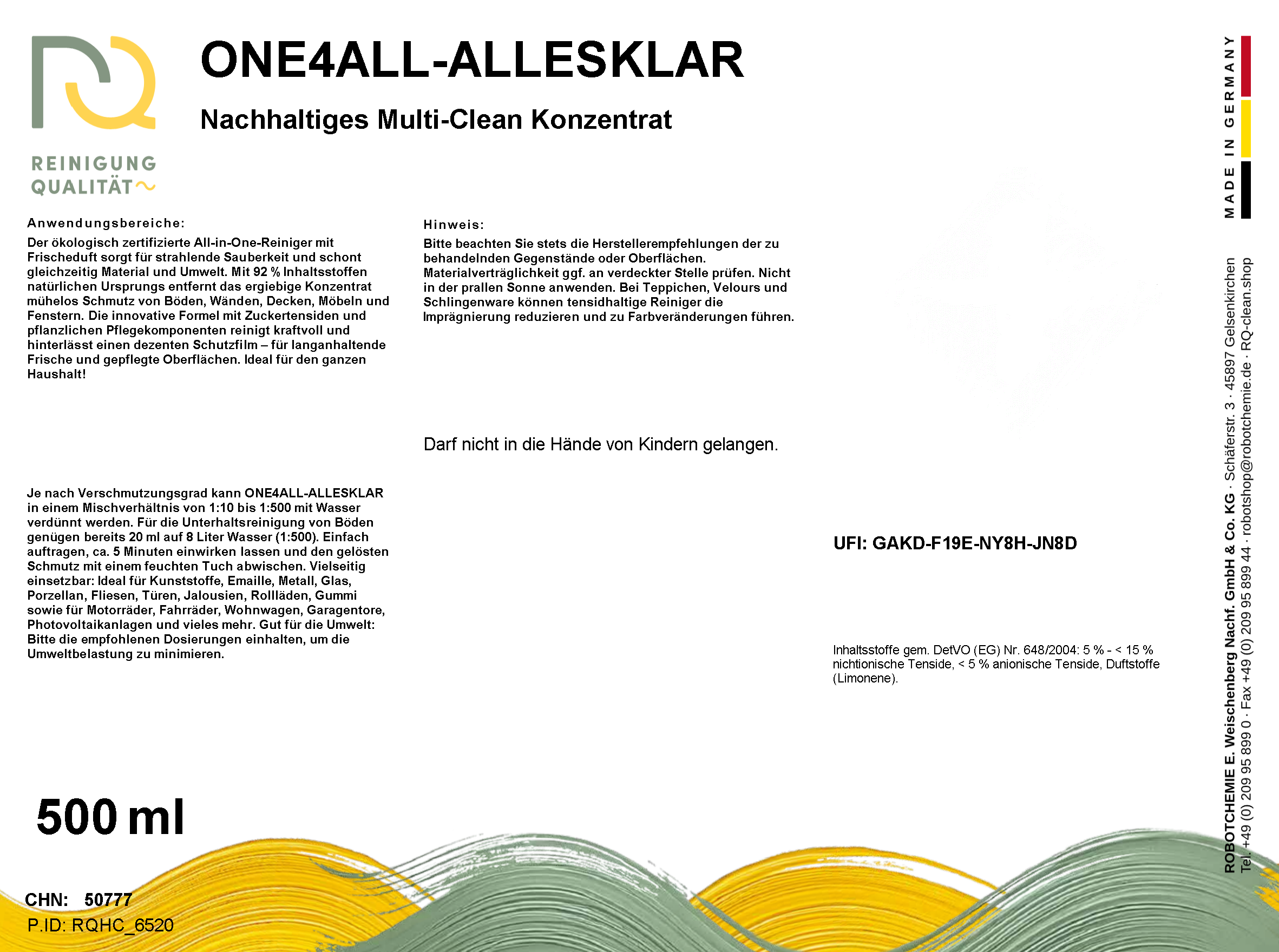 ONE4ALL-ALLESKLAR