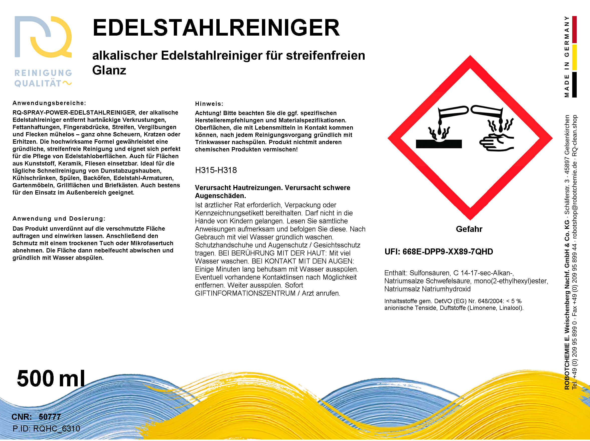 EDELSTAHLREINIGER