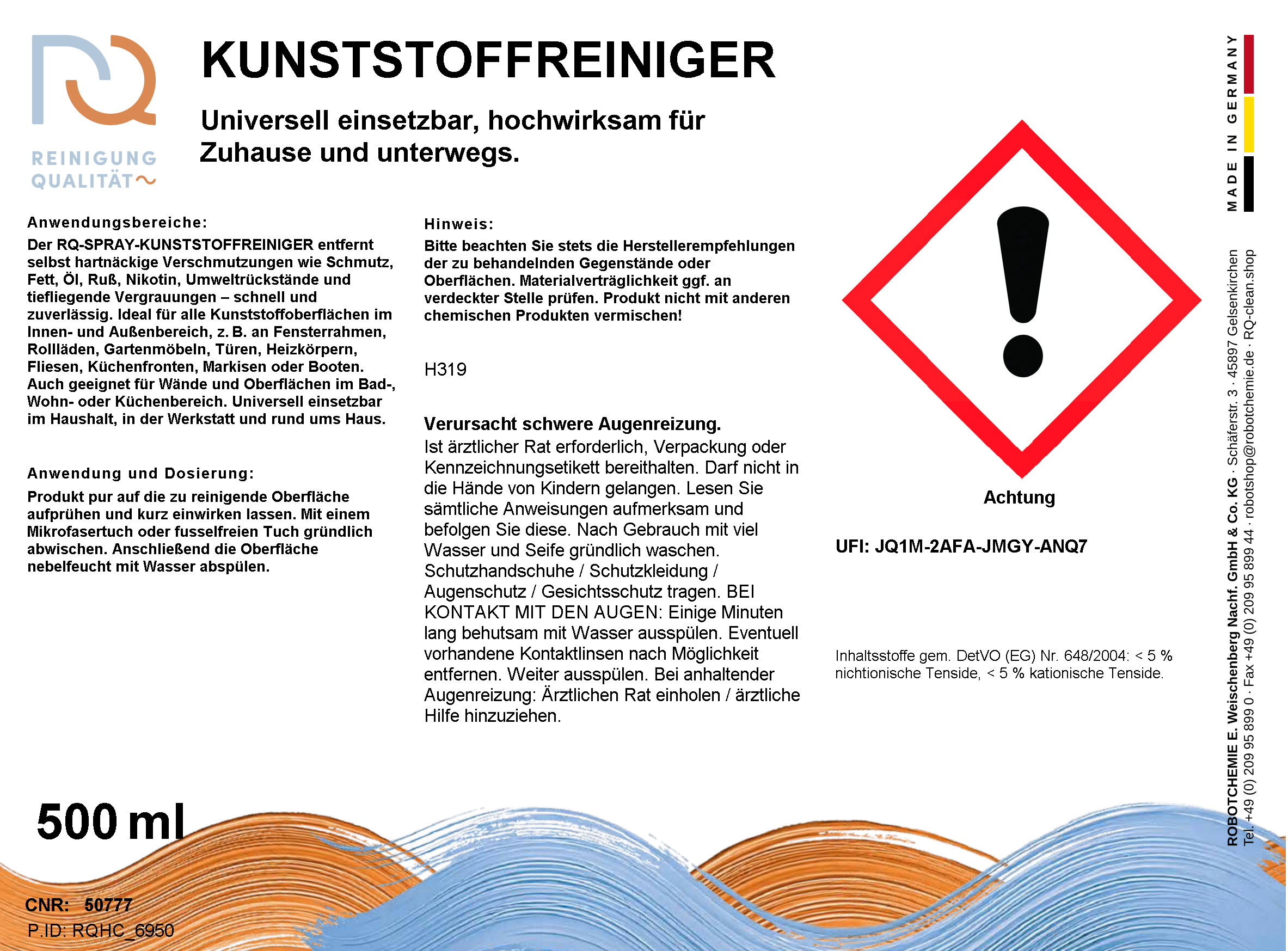 KUNSTSTOFFREINIGER