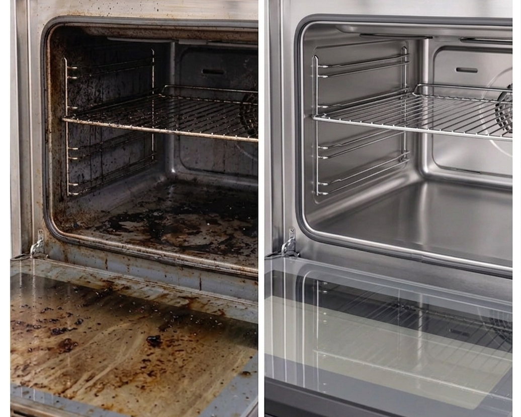 Backofen reinigen: So entfernst du Fett und Eingebranntes gründlich