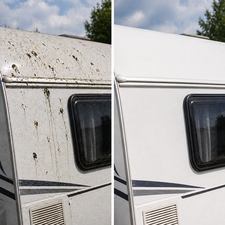 Extrem starke Reinigungskraft für Camper, Wohnmobil & Caravan