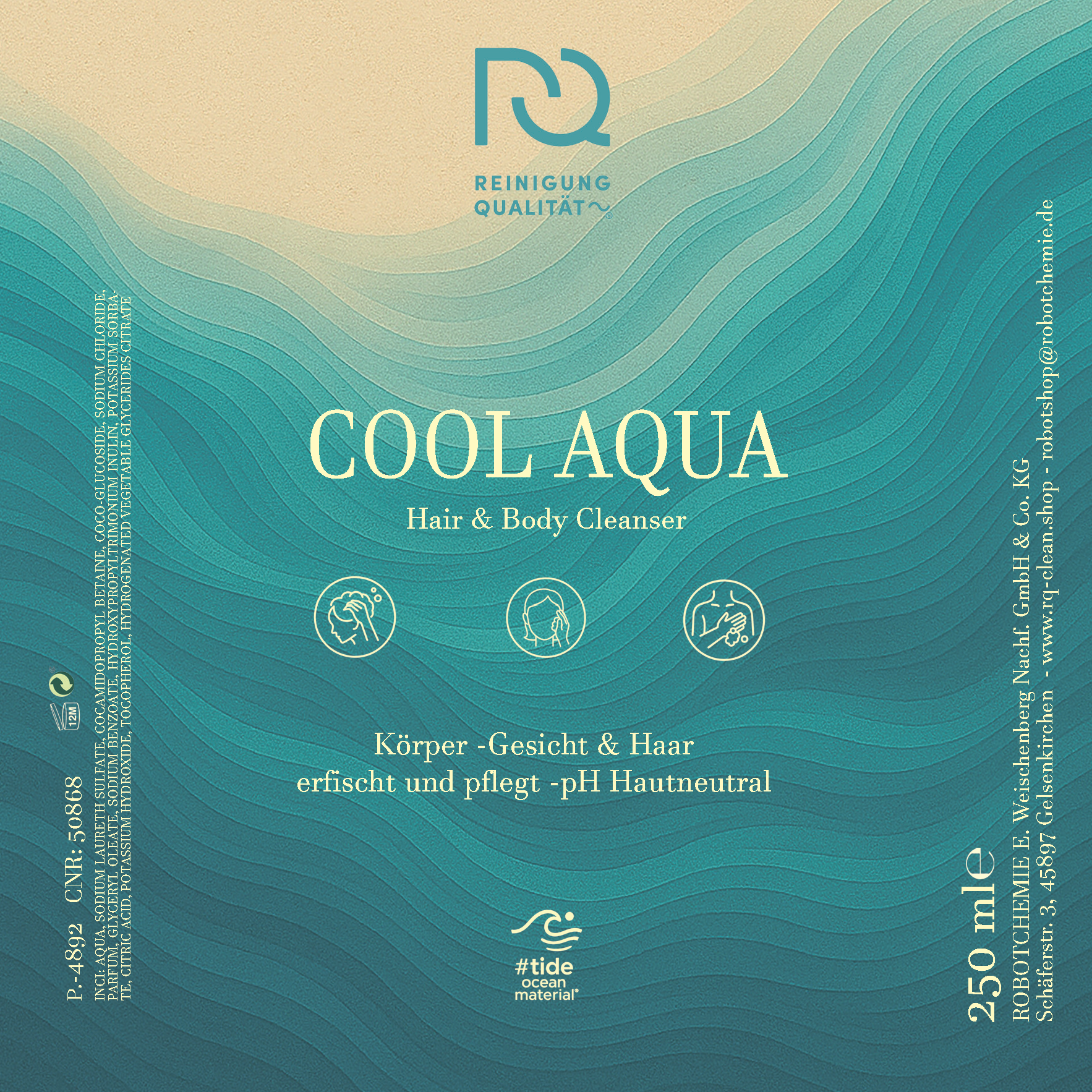 Hair & Body Cleanser COOL AQUA