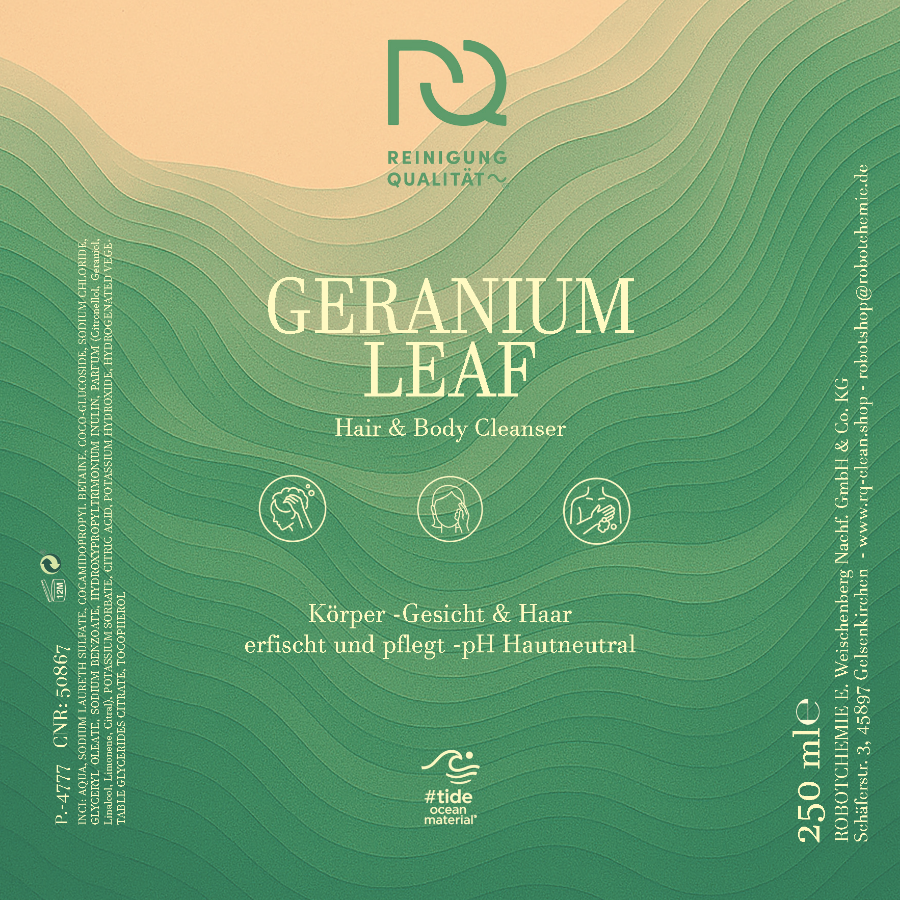 Hair & Body Cleanser GERANIUM LEAF