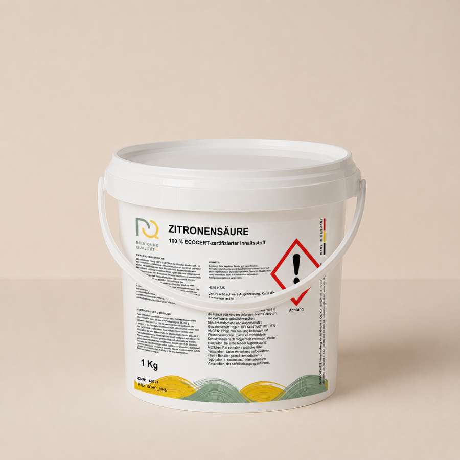 RQ-CLEAN ZITRONENSAEURE FEST 1 kg Eimer Produktbild