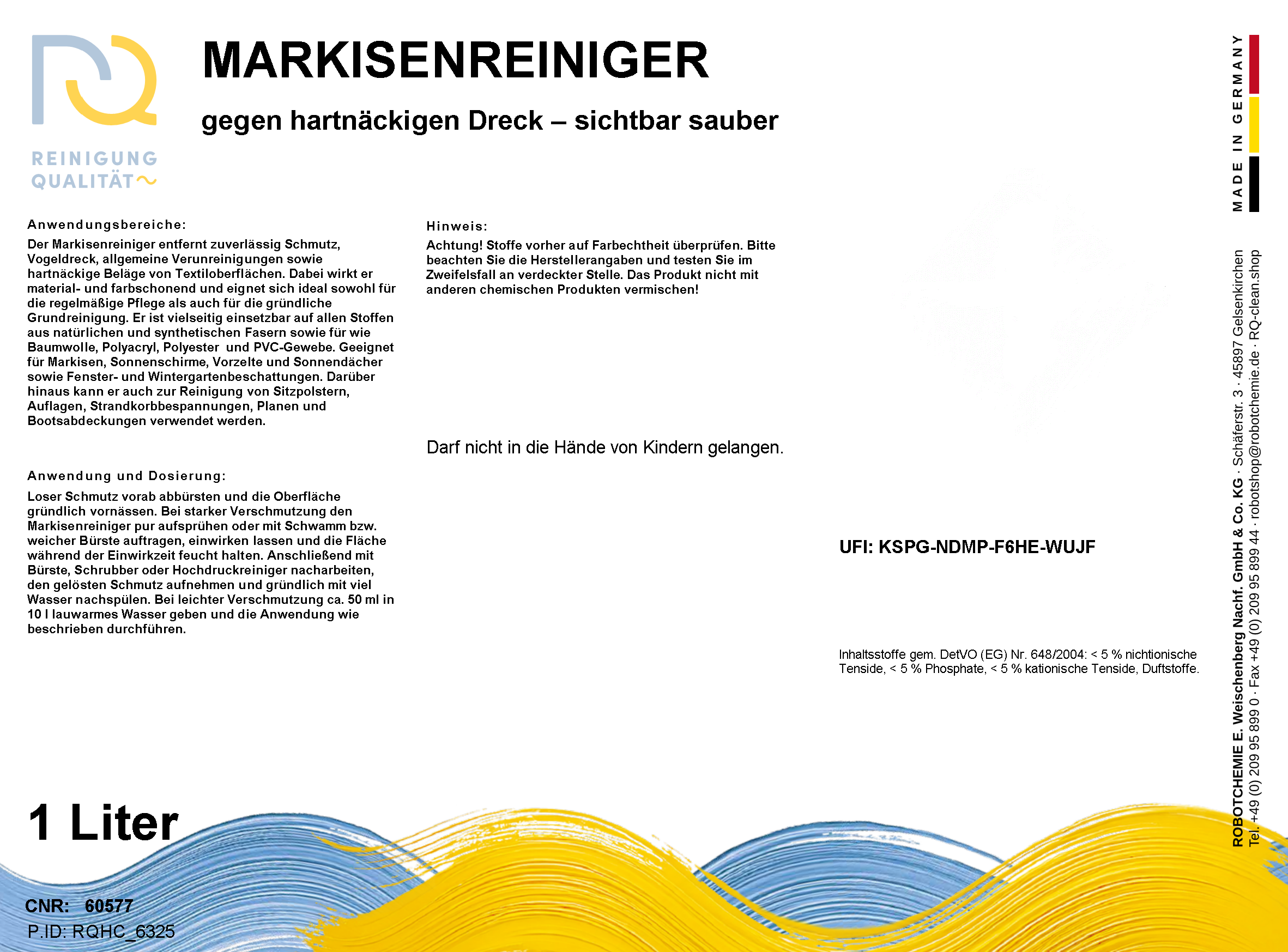 MARKISENREINIGER