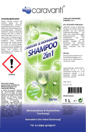 CARAVAN & WOHNMOBIL SHAMPOO 2 in 1